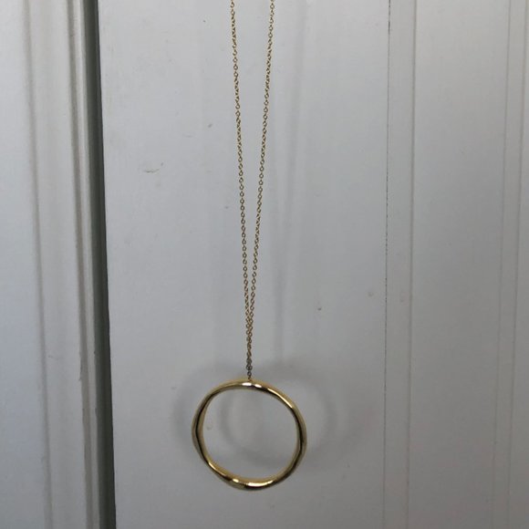 Gorjana Quinn Hoop Necklace - Picture 4 of 6